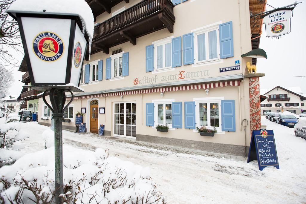 Gasthof Zum Lamm Hotel Garmisch-Partenkirchen Ngoại thất bức ảnh